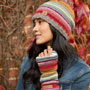 Pachamama Knitwear Seville Bobble Beanie Hat side