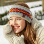 Pachamama Knitwear Shetland Headband - Oatmeal together