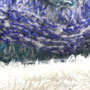 Pachamama Knitwear Sierra Nevada Bobble Beanie Blue lining