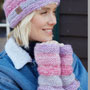 Pachamama Knitwear Sierra Nevada Handwarmer Pink together