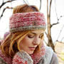 Pachamama Knitwear Sierra Nevada Headband Red Earth 