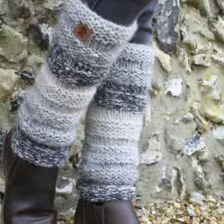 Pachamama Sierra Nevada Smoke Legwarmers. These Pachamama hand knitted legwarmers are made from a super soft wool and mohair blend, unlined. They are made in Nepal, using local wools and dyes under strict fair trade conditions. Please note, sizing of thes