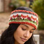 Pachamama Knitwear Skulk of Foxes Headband right side