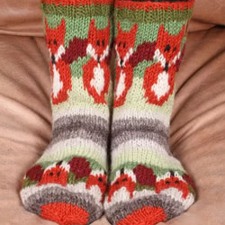 Pachamama Skulk Of Foxes Sofa Socks