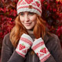 Pachamama Knitwear Strawberry Handwarmer together