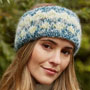 Pachamama Knitwear Totnes Headband Spruce left side