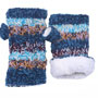 Pachamama Knitwear Utrecht Handwarmer Blue lining