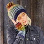 Pachamama Knitwear Vancouver Bobble Beanie Earth Hat on