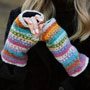 Pachamama Knitwear Villarica Handwarmer front view