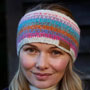 Pachamama Knitwear Villarica Headband front view