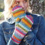 Pachamama Villarica Lined Mittens Wearing