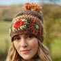 Pachamama Knitwear Woodstock Bobble Beanie Earth wearing