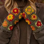 Pachamama Knitwear Woodstock Handwarmer Earth front