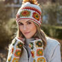 Pachamama Knitwear Woodstock Oatmeal Bobble Beanie together