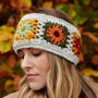 Pachamama Knitwear Woodstock Oatmeal Headband left side