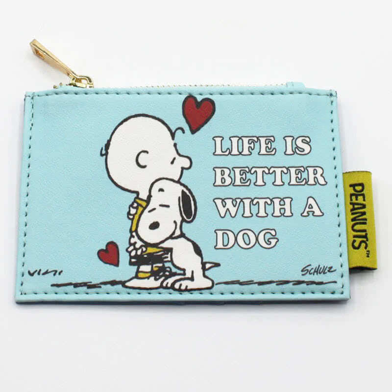 PeanutsLife is better with a Dog Zip Purse