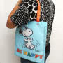 Peanuts Snoopy Be Happy Eco Shopper Wearing