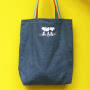 Peanuts Snoopy Be Happy Stonewash Tote Back