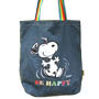 Snoopy Be Happy Stonewash Tote