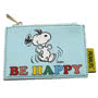 Snoopy Be Happy Zip Purse Small Image