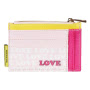 Peanuts Snoopy Love Zip Purse Back