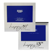 Age Birthday Photo Frames for 18|21|25|30|40|50|65|70|80|90 Birthdays with National|UK and International Delivery on all Age Birthday Photo Frames
