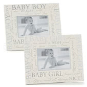 Baby Photo|Photograph Frames Boy|Girl|First Scan|Twins - Prices from £2.95 - with National|UK and International Delivery on all Baby Photo|Photograph Frames