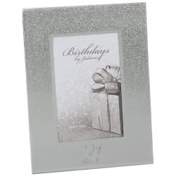 21st Birthday Glitter Photo Frame