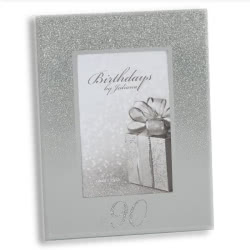 Widdop Bingham 90th Birthday Glitter Photo Frame