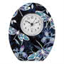 Photo Frame Indigo Dragonfly Clock 