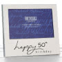 50th Birthday Photo Frame Small Image