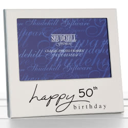 50th Birthday Photo Frame