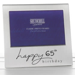 Shudehill 65th Birthday Photo Frame