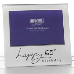 65th Birthday Photo Frame