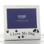 I Love My Dog Photo Frame Small Image