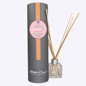 Potters Crouch Reed Diffusers come in rigid, tubular containers, they  are suitable for vegans, are allergen free, and, they last for up to 12 weeks.