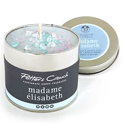 Potters Crouch Madame Elisabeth Scented Candle, using the very best pharmaceutical grade wax (this is the purest wax that you can buy), infused with pure Bourbon Vanilla & Tonka Bean essential oils. Free from: GMO, palm oil, soy allergens & paraffin.