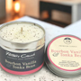 Potters Crouch Bourbon & Tonka Bean Scented Candle in situ