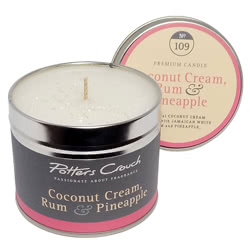 Coconut, Rum & Pineapple Scented Candle