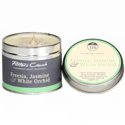 Potters Crouch Freesia, Jasmine & White Orchid Scented Candle