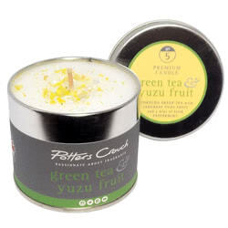 Potters Crouch Green Tea & Yuzu Fruit Scented Candle
