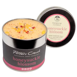 Honeysuckle Blossom Scented Candle