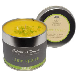 Potters Crouch Lime Splash Scented Candle