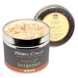 Oud Bergamot Scented Candle