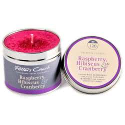 Raspberry, Hibiscus & Cranberry Scented Candle