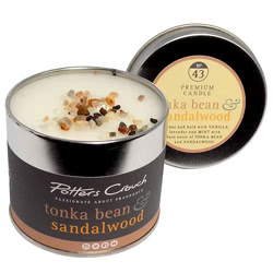 Tonka Bean Sandalwood Scented Candle