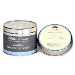 Potters Crouch Vanilla, Jasmine & Violet Scented Candle