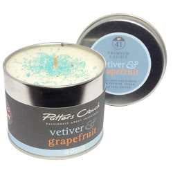 Potters Crouch Vetiver & Grapefruit Scented Candle