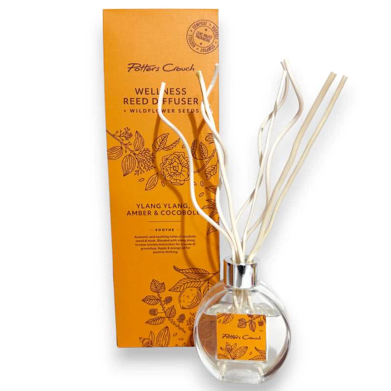 Potters CrouchYlang Ylang, Amber & Cocobolo Wellness Reed Diffuser