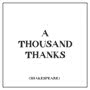 Quotable Card - A Thousand Thanks 